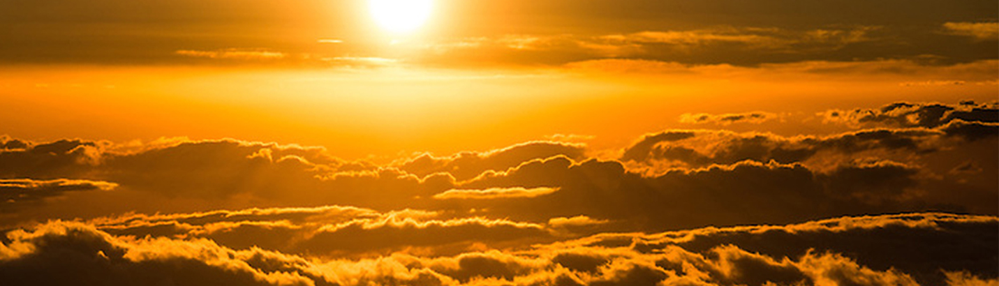 clouds at dusk